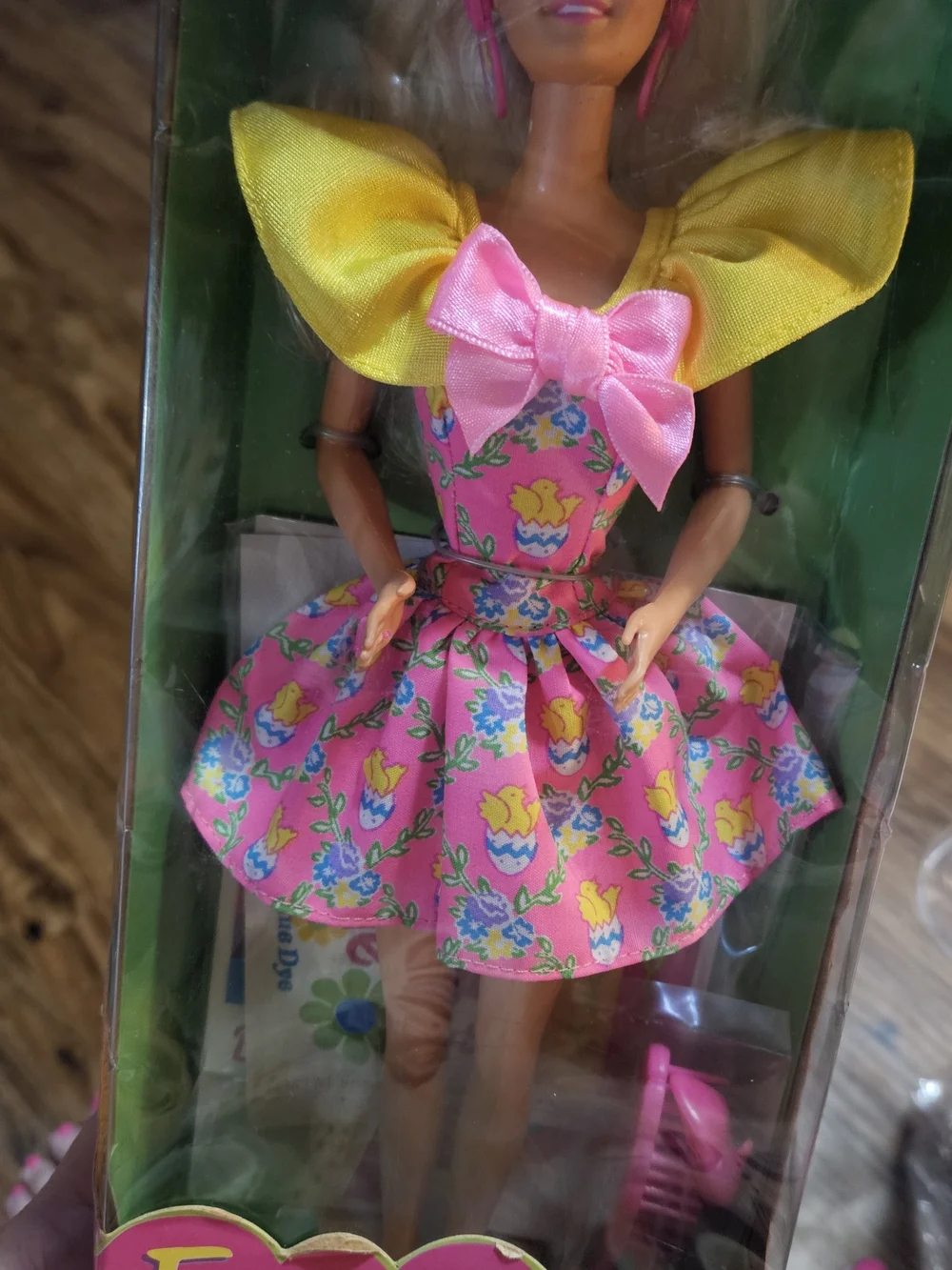 Barbie Easter Party Doll in Pink, Yellow and Green